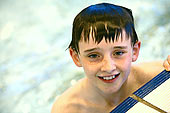 Boy Swimming